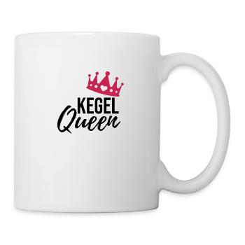 Kegel Queen Kegeln Kegelgruppe - Tasse - Weiß - Rechts