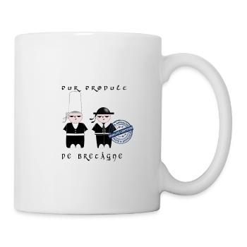 PUR PRODUIT DE BRETAGNE - Mug blanc - blanc - Droite
