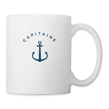 Capitaine - Mug blanc - blanc - Droite