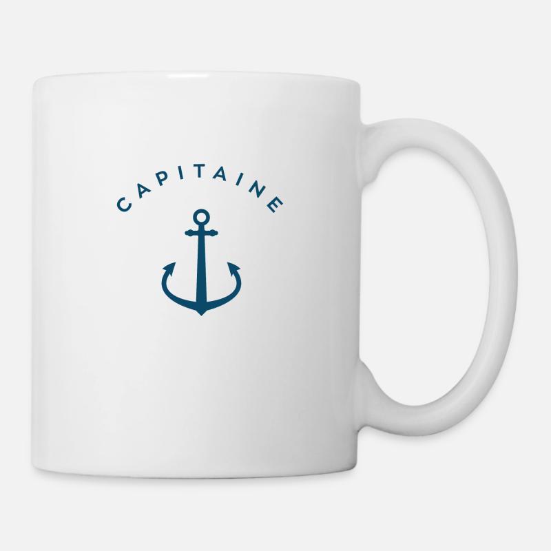 Capitaine - Mug blanc - blanc