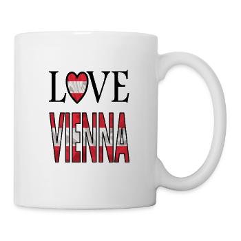 the City of Vienna Austria born in Vienna gift - Mug - white - Right