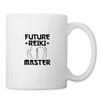 Futur reikimeister | Reiki Maître Cadeau - Mug blanc - blanc - Droite