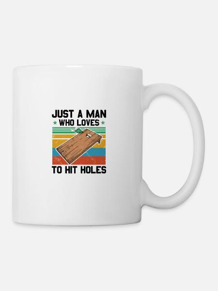Cornhole - Mug blanc - blanc