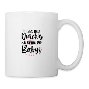 Hebammen - Tasse - Weiß - Rechts