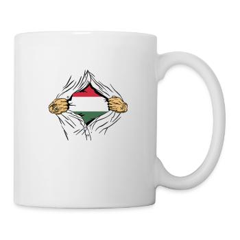 Hungary Flag Hungarian Flag Balaton Hungary - Mug - white - Right