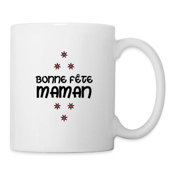SCHÖNEN MUTTERTAG. Mama. MUTTERTAG. ICH LIEBE DICH - Tasse - Weiß - Rechts