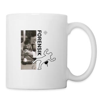 Spurensicherung - Kripo Polizei Kriminaltechnik - Tasse - Weiß - Rechts