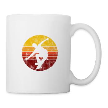 Skateboarder Skateboard Skater Skate Skateing - Mug - white - Right