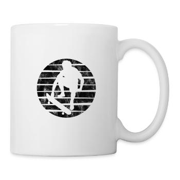 Skateboarder Skateboard Skater Skate Skateing - Mug - white - Right