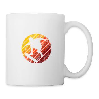 Skateboarder Skateboard Skater Skate Skateing - Mug - white - Right