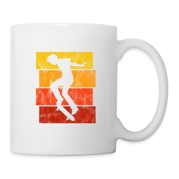 Skateboarder Skateboard Skater Skate Skateing - Mug - white - Right