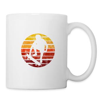Skateboarder Skateboard Skater Skate Skateing - Mug - white - Right