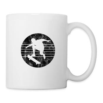 Skateboarder Skateboard Skater Skate Skateing - Mug blanc - blanc - Droite