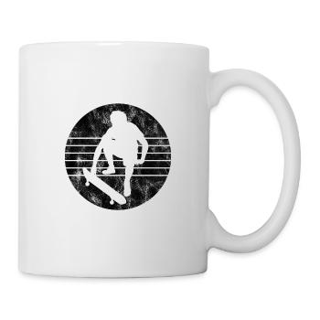 Skateboarder Skateboard Skater Skate Skateing - Mug - white - Right