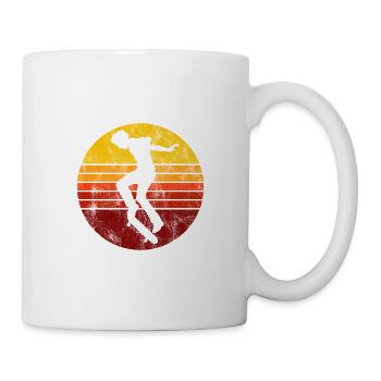Skateboard Skateboarder Skater Skate Skateing - Mug blanc - blanc - Droite