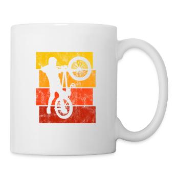 BMX Bike Bike Retro Gift Bicycle Motocross - Mug - white - Right