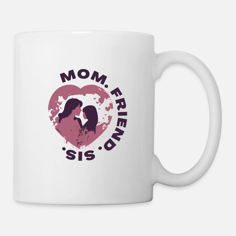 Maman, copine, soeur - Mug blanc - blanc