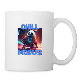 Nettes Chill Modus Pandabär Panda Liebhaber Süßes - Tasse - Weiß - Rechts