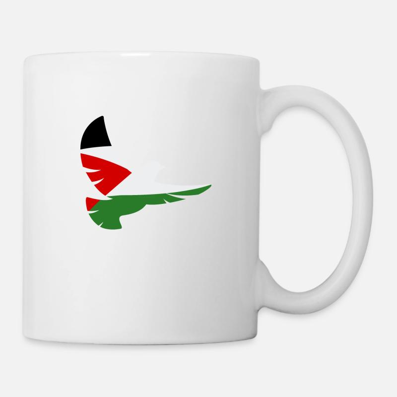 Colombe de Gaza - Mug blanc - blanc