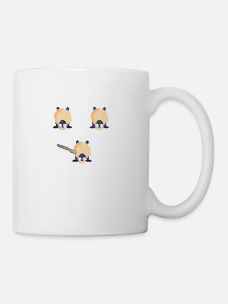 Schaf Herren Gestochen Schaf Unschaf Lustiger - Tasse - Weiß