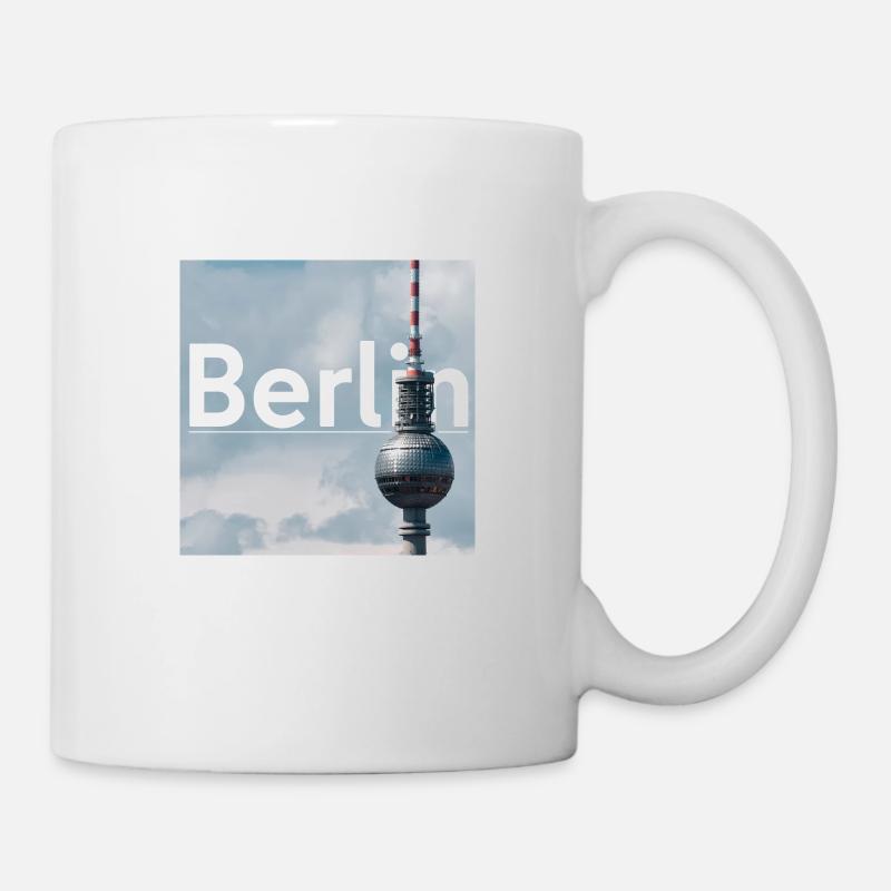 Berlin - Mug blanc - blanc