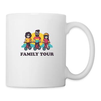 Family Tour - Tasse - Weiß - Rechts