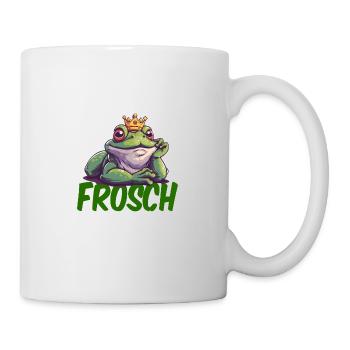Froschkostüm Frosch Kostüm Karneval Ich bin Ein - Tasse - Weiß - Rechts