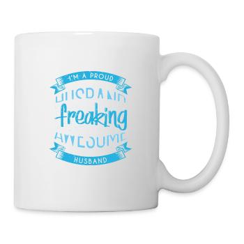 Cher anniversaire de mariage de mari de femme - Mug blanc - blanc - Droite