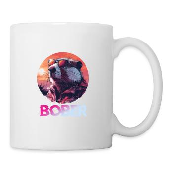 Bober Bóbr Koszula Jakie Bydle Polnisch Meme - Tasse - Weiß - Rechts