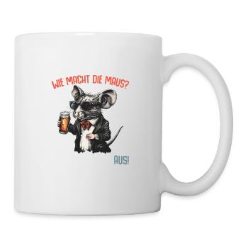 Bier Alkohol Mallorca Party Trink Spruch - Tasse - Weiß - Rechts