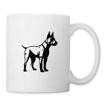 Bull Terrier Dog - Mug - white - Right