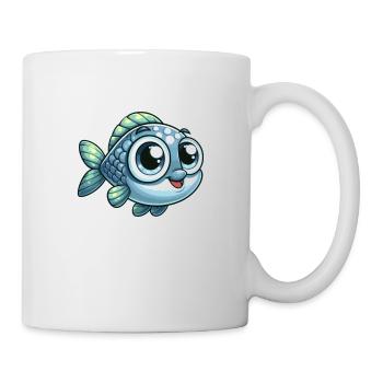 Blue Fish - Mug - white - Right