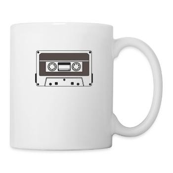 Kassette - Tasse - Weiß - Rechts