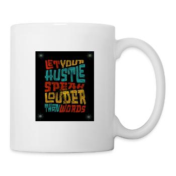Laisse ton énergie parler plus fort - Mug blanc - blanc - Droite