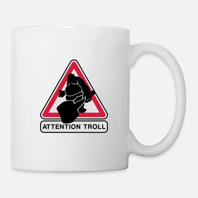 Troll - Mug blanc - blanc