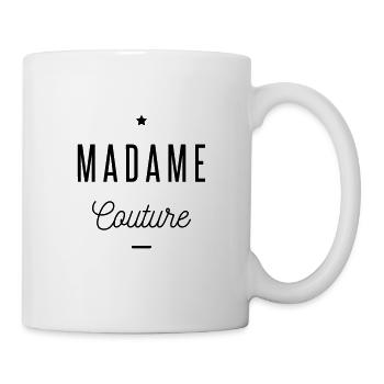 madame couture - Mug blanc - blanc - Droite