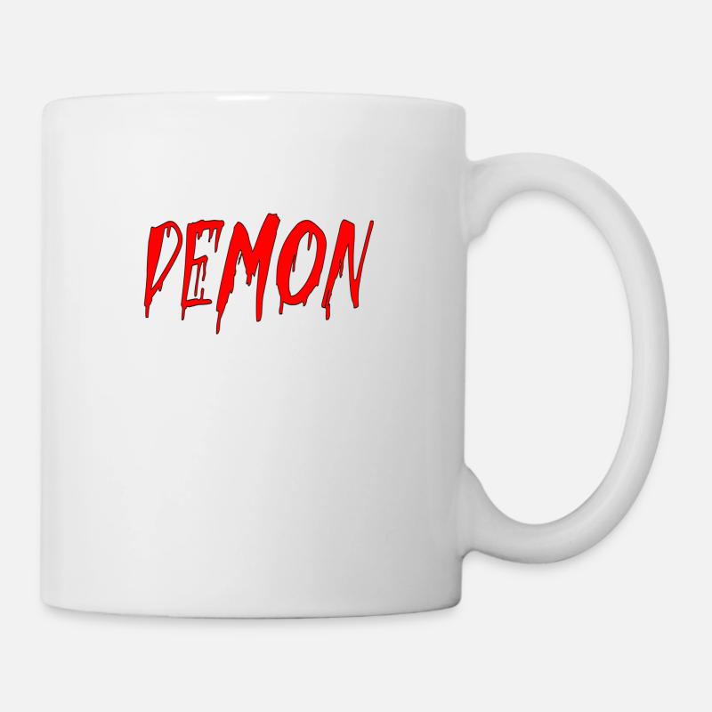 démon - Mug blanc - blanc
