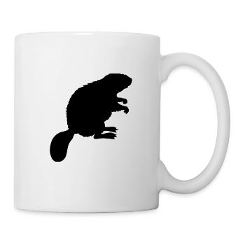 beaver - Mug - white - Right