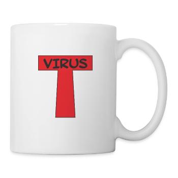 T VIRUS - Mug - white - Right