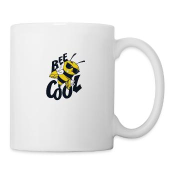 Cool Biene Imker Honig Bee Geschenk bestäuben - Tasse - Weiß - Rechts