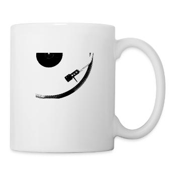 Turntable DJ Tourne-disque Scratch - Mug blanc - blanc - Droite