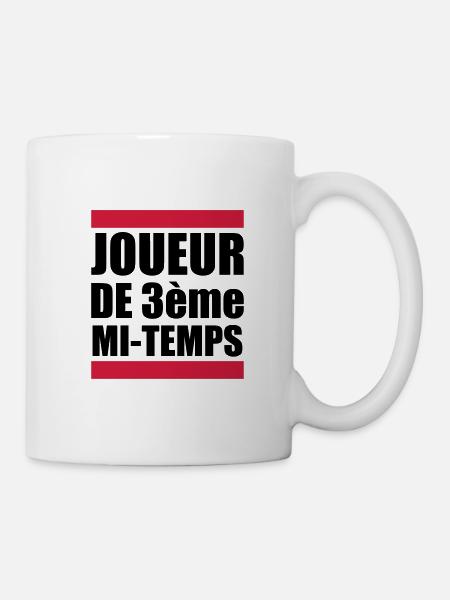 joueur de 3ème mi-temps - Mug blanc - blanc
