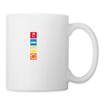 Gamer - Tasse - Weiß - Rechts