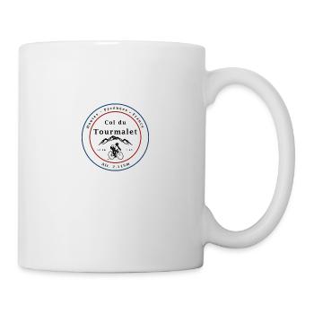 Col du Tourmalet - Tasse - Weiß - Rechts