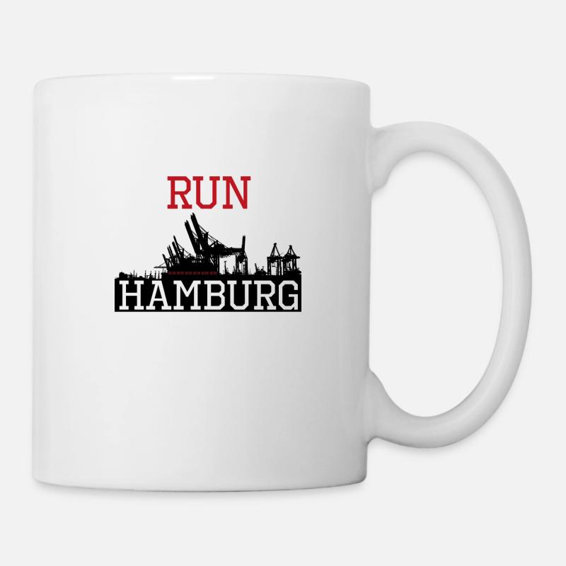 Course de Hambourg - Mug blanc - blanc