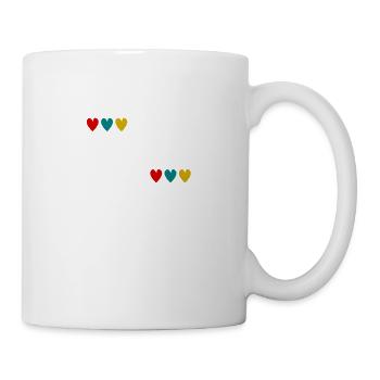 Birthday. HAPPY BIRTHDAY. Happy birthday. - Mug - white - Right