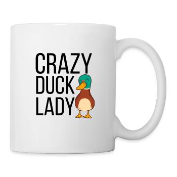 Ente - Tasse - Weiß - Rechts