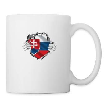 Slovakia Flag Vintage Slovak Flag Home - Mug - white - Right