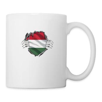 Hungary Flag Hungarian Flag Balaton Hungary - Mug - white - Right