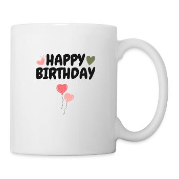 Happy Birthday - Mug - white - Right